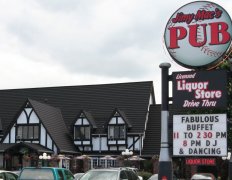 Jimy Mac's Pub, Langley, BC - Ironwood Shake - Dark Brown LG